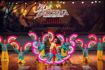 A colorful Chinese act