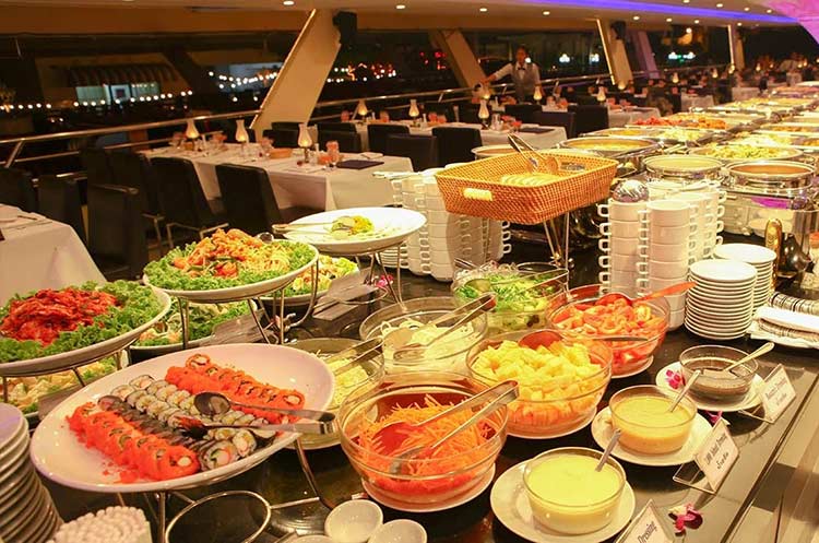 chao phraya river buffet dinner cruise