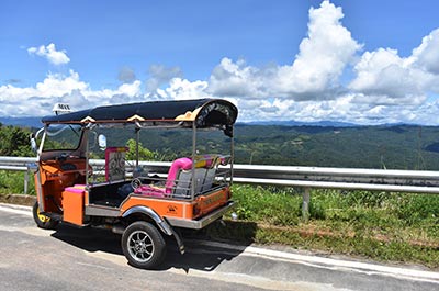 Great views of the mountains of North Thailand