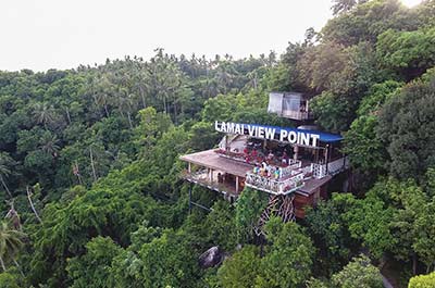 Lamai viewpoint on the hill